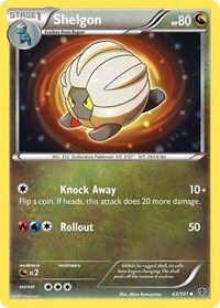 Shelgon 63/101 · Reverse Holo