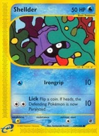 Shellder 129/165 · Reverse Holo
