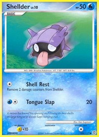 Shellder 105/132 · Reverse Holo