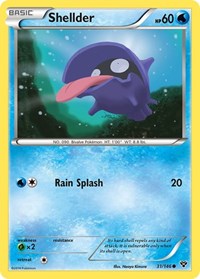Shellder 31/146 · Reverse Holo