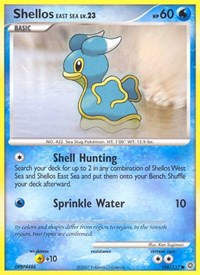 Shellos East Sea 106/132 · Reverse Holo
