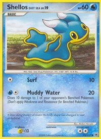 Shellos East Sea 73/100 · Reverse Holo