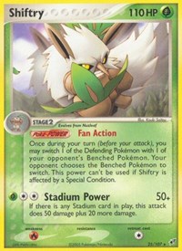 Shiftry 25/107 · Reverse Holo