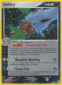 Shiftry 12/92 · Reverse Holo