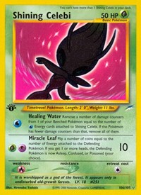 Shining Celebi 106/105 · 1st Edition