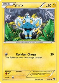Shinx 43/99 · Reverse Holo