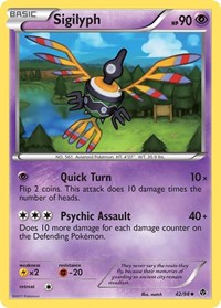Sigilyph 42/98 · Reverse Holo