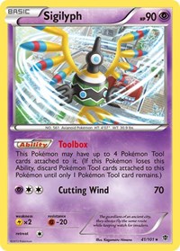 Sigilyph 41/101 · Reverse Holo