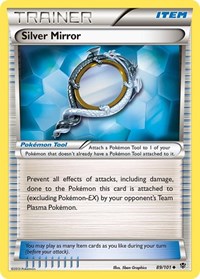 Silver Mirror 89/101 Plasma Blast Reverse Holo Pokémon card