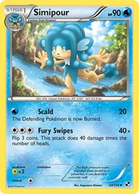 Simipour 34/114 · Reverse Holo
