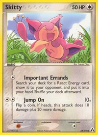 Skitty 64/92 · Reverse Holo