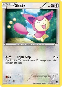 Skitty 109/135 · Reverse Holo