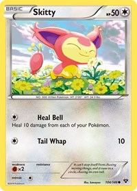 Skitty 104/146 · Reverse Holo