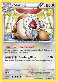 Slaking 103/124 · Reverse Holo