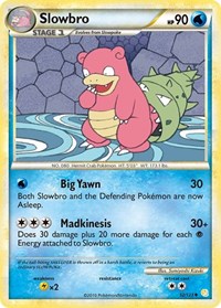 Slowbro 52/123 · Reverse Holo