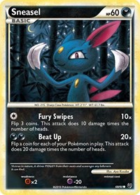 Sneasel 68/90 · Reverse Holo