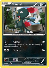 Sneasel 69/99 · Reverse Holo
