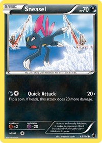 Sneasel 65/116 · Reverse Holo