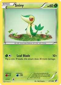 Snivy 2/114 · Reverse Holo