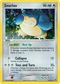 Snorlax 15/112 · Reverse Holo
