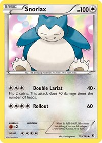 Snorlax 109/149 · Reverse Holo