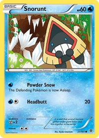 Snorunt 21/101 · Reverse Holo