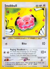 Snubbull 55/64 · 1st Edition