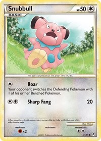 Snubbull 71/95 · Reverse Holo