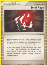 Solid Rage 92/115 EX Unseen Forces Reverse Holo Pokémon card