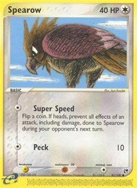 Spearow 81/100 · Reverse Holo