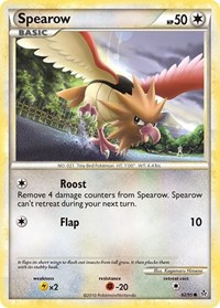 Spearow 62/95 · Reverse Holo
