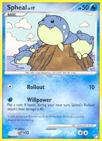 Spheal 102/123 · Reverse Holo