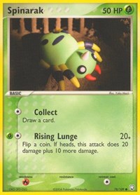 Spinarak 78/109 · Reverse Holo