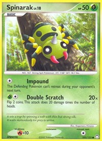 Spinarak 103/123 · Reverse Holo