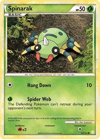Spinarak 83/123 · Reverse Holo