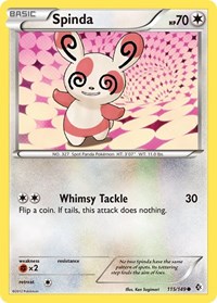 Spinda 115/149 · Reverse Holo