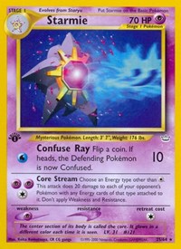 Starmie 25/64 · 1st Edition