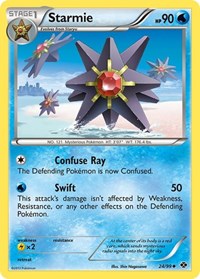 Starmie 24/99 · Reverse Holo