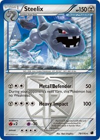 Steelix (Team Plasma) 79/116 · Reverse Holo