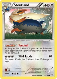 Stoutland 122/149 · Reverse Holo