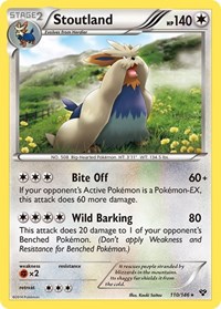 Stoutland 110/146 · Reverse Holo