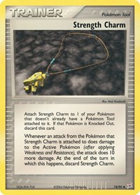 Strength Charm 74/95 EX Team Magma vs Team Aqua Reverse Holo Pokémon card