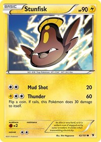 Stunfisk 42/101 · Reverse Holo