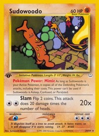 Sudowoodo 26/64 · 1st Edition