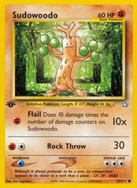 Sudowoodo 077/111 · 1st Edition