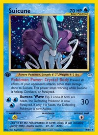 Suicune 14/64 · 1st Edition