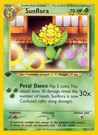 Sunflora 050/111 · 1st Edition