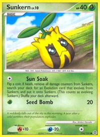 Sunkern 114/132 · Reverse Holo