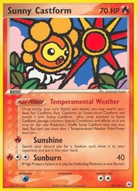 Sunny Castform 26/101 · Reverse Holo