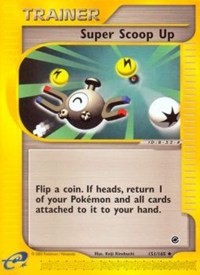 Super Scoop Up 151/165 Expedition Reverse Holo Pokémon card